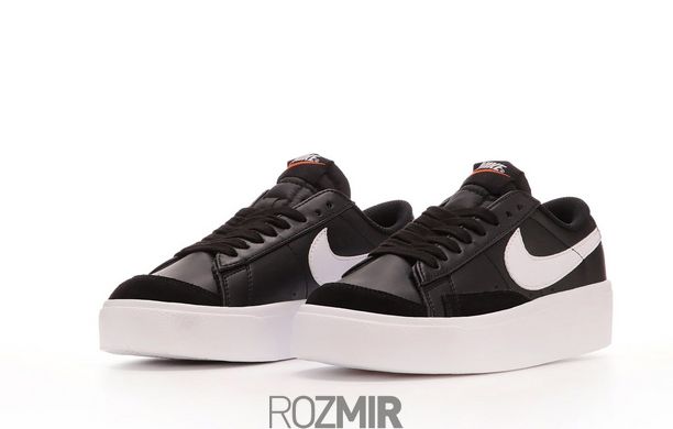 Женские кроссовки Nike Blazer Low Platform “Black/White”