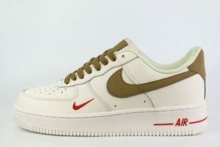 Кросівки Nike Air Force 1 Low Premium White / Brown