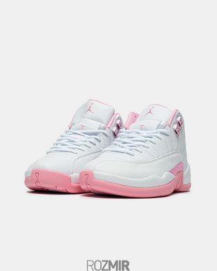 Кросівки Air Jordan 12 Retro White/Pink