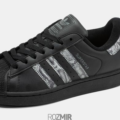 Кроссовки adidas Superstar "Black/Snakeskin"