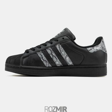 Кроссовки adidas Superstar "Black/Snakeskin"