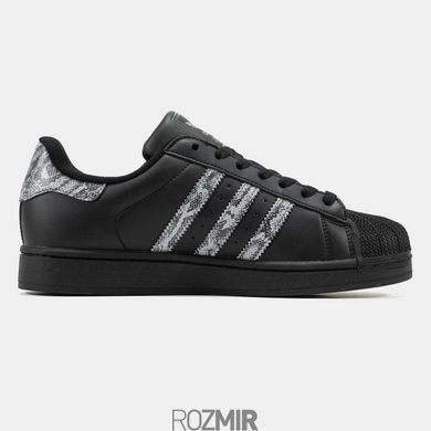 Кроссовки adidas Superstar "Black/Snakeskin"