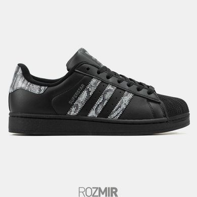 Кроссовки adidas Superstar "Black/Snakeskin"