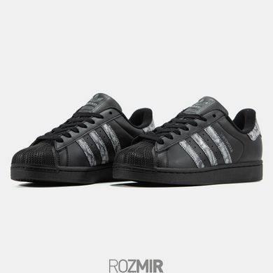 Кроссовки adidas Superstar "Black/Snakeskin"