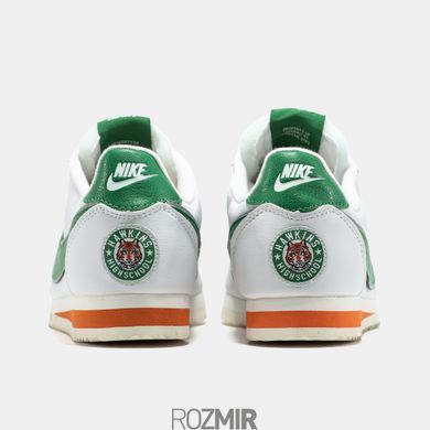 Кроссовки Nike Cortez x Stranger Things "White/Green-Orange"