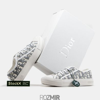Женские кроссовки Dior Walk'N'Dior Low Top White/Grey