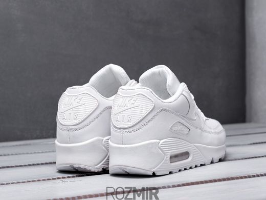 Кроссовки Nike Air Max 90 Leather "Triple White"