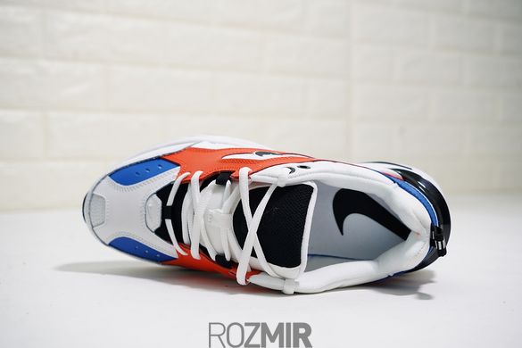 Кроссовки Nike M2K Tekno "Summit White / Black - Team Orange"