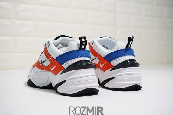 Кросівки Nike M2K Tekno "Summit White / Black - Team Orange"