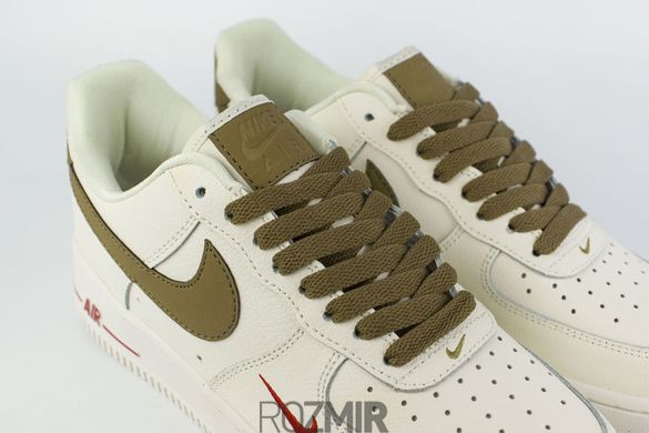 Кроссовки Nike Air Force 1 Low Premium White / Brown