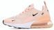 Женские кроссовки Nike Air Max 270 "Peach-pink / White/Black"