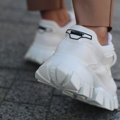 Жіночі кросівки Prada Cloudbust Thunder Knit "White"
