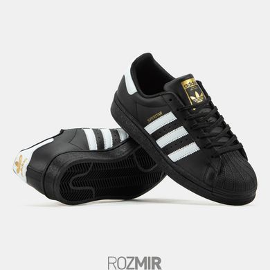 Кроссовки adidas Superstar "Black/Gold/White"
