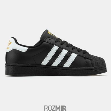 Кроссовки adidas Superstar "Black/Gold/White"