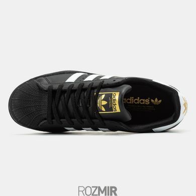 Кроссовки adidas Superstar "Black/Gold/White"