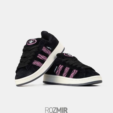 Жіночі кросівки adidas Campus 00s Black/Pink Zebra