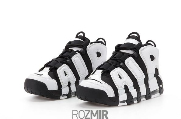 Чоловічі кросівки Nike Air More Uptempo "Black/White"