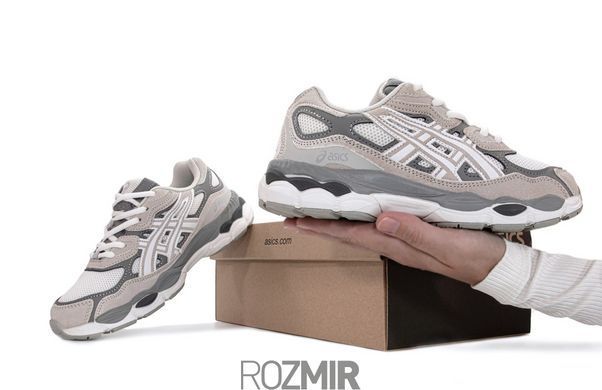 Кроссовки Asics GEL-NYC "Beige/White/Grey"