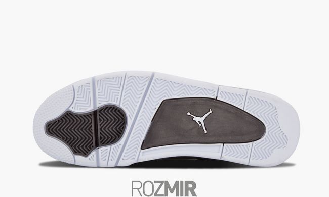 Кроссовки Air Jordan 4 Retro Fear Pack "Black/White-Cool Grey-Pr pltnm"