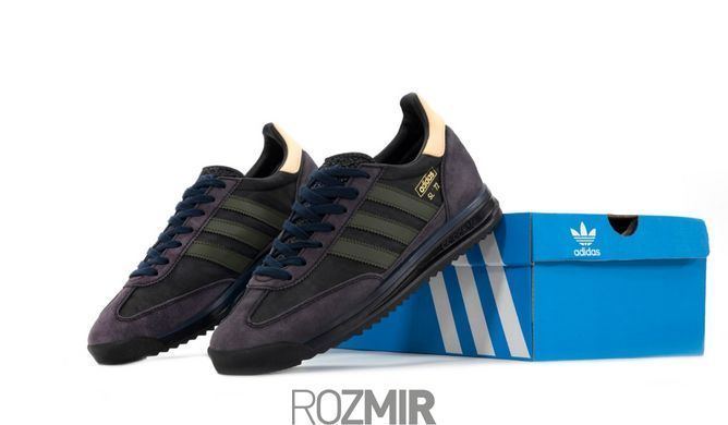 Чоловічі кросівки adidas SL 72 "Dark Blue/Green/Beige/Black"