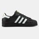 Кроссовки adidas Superstar "Black/Gold/White"