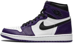 Кросівки Air Jordan 1 Retro High "Court Purple/White" 555088-500