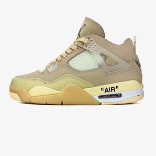 Кросівки OFF-WHITE x Air Jordan 4 Retro "Sail" CV9388-100