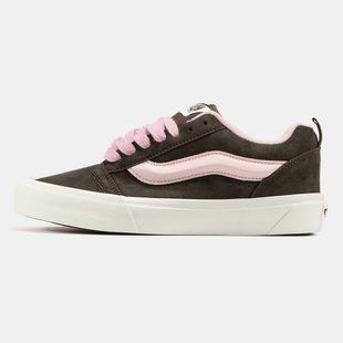Кеды Vans KNU Skool "Brown/Pink/White"