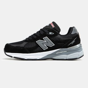 Кросівки New Balance 990 "Black/Grey-White"