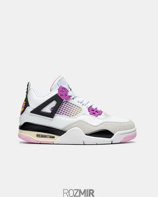 Кросівки Air Jordan 4 Comic White/Fire Pink IO2362-100