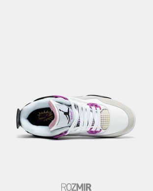 Кросівки Air Jordan 4 Comic White/Fire Pink IO2362-100