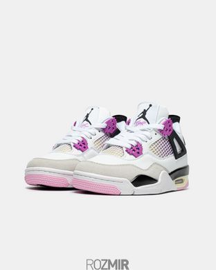 Кросівки Air Jordan 4 Comic White/Fire Pink IO2362-100