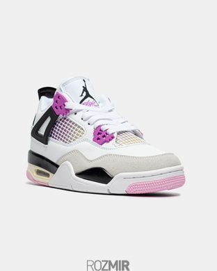 Кросівки Air Jordan 4 Comic White/Fire Pink IO2362-100