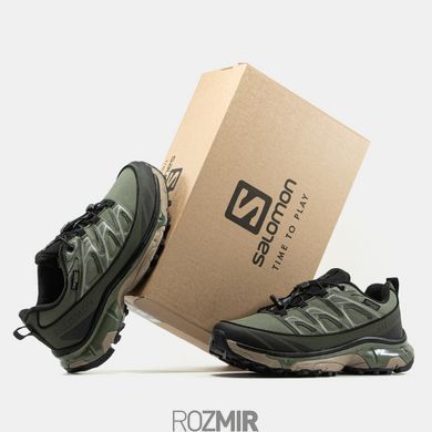Кроссовки Salomon XA Pro Street Gore-Tex Термо "Olive/Black/Beige"