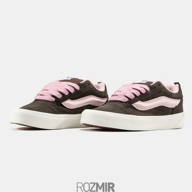 Кеды Vans KNU Skool "Brown/Pink/White"