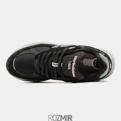 Мужские кроссовки New Balance 990 Gore-Tex Термо "Black/Grey-White"