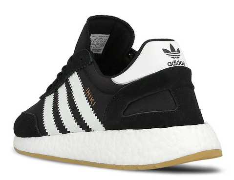 Adidas iniki hot sale black gum