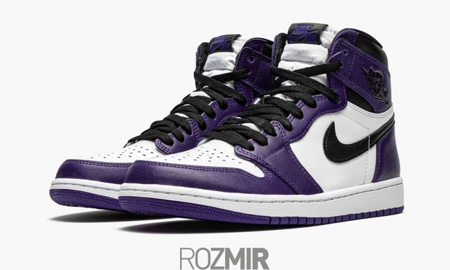 Кросівки Air Jordan 1 Retro High "Court Purple/White" 555088-500