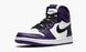 Кроссовки Air Jordan 1 Retro High "Court Purple/White" 555088-500