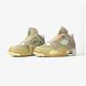 Кроссовки OFF-WHITE x Air Jordan 4 Retro "Sail" CV9388-100