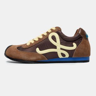 Женские кроссовки Loewe Ballet Runner "Brown/Blue"