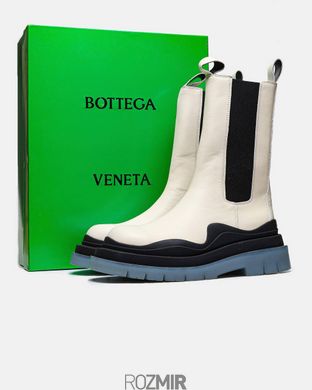 Черевики Bottega Veneta Veneta Veneta Tire Boots "Ivory/Blue"