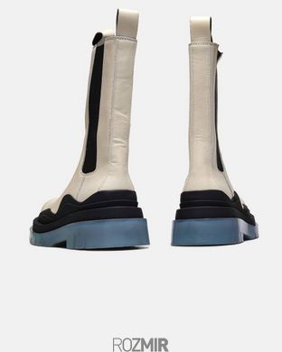 Черевики Bottega Veneta Veneta Veneta Tire Boots "Ivory/Blue"