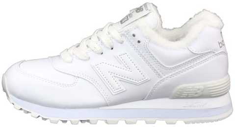 womens new balance 574 winter white