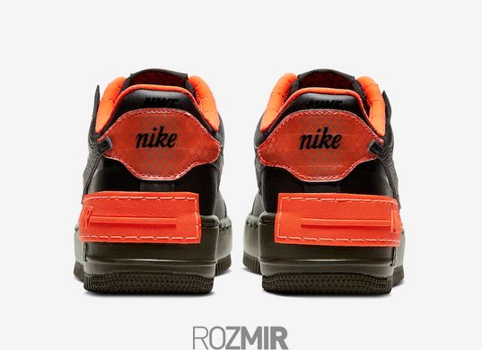 Кросівки Nike Air Force 1 Shadow "Black/Hyper Crimson"