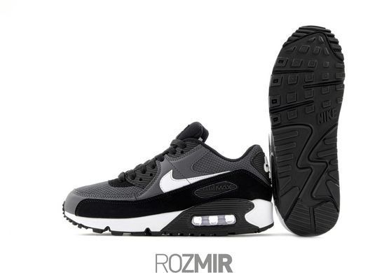 Мужские кроссовки Nike Air Max 90 "Black/Grey-White"