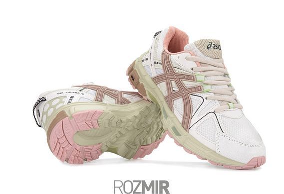 Женские кроссовки Asics Gel-Kahana 8 "White/Pink/Beige"