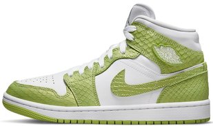 Кроссовки Air Jordan 1 Mid "Green Python"