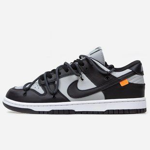 Кросівки Nike Dunk Low x Off-White Black/Gray