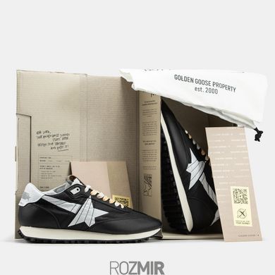 Кроссовки Golden Goose Marathon "Black/White"